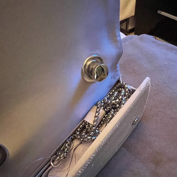 Zara silver night bag - Picture 3 of 4